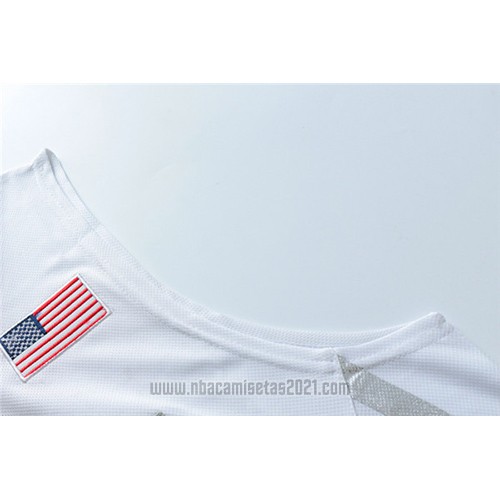 Camiseta USA 2016 Stephen Curry #4 Blanco
